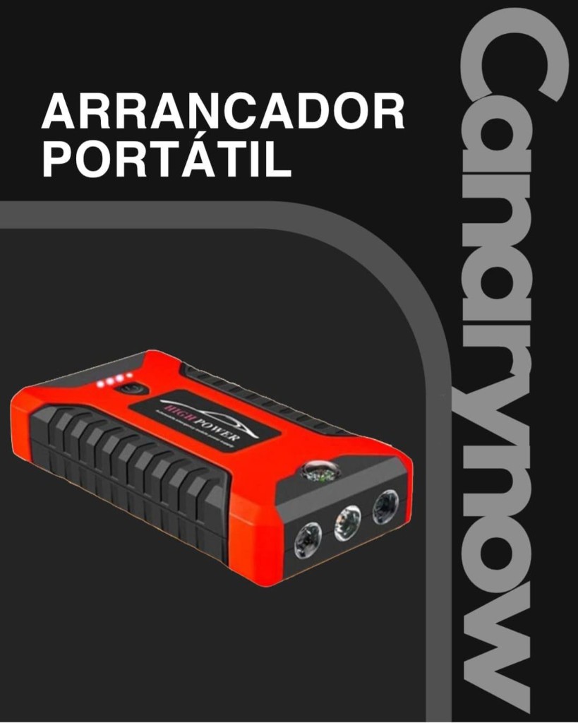 Arrancador de Batería Portátil